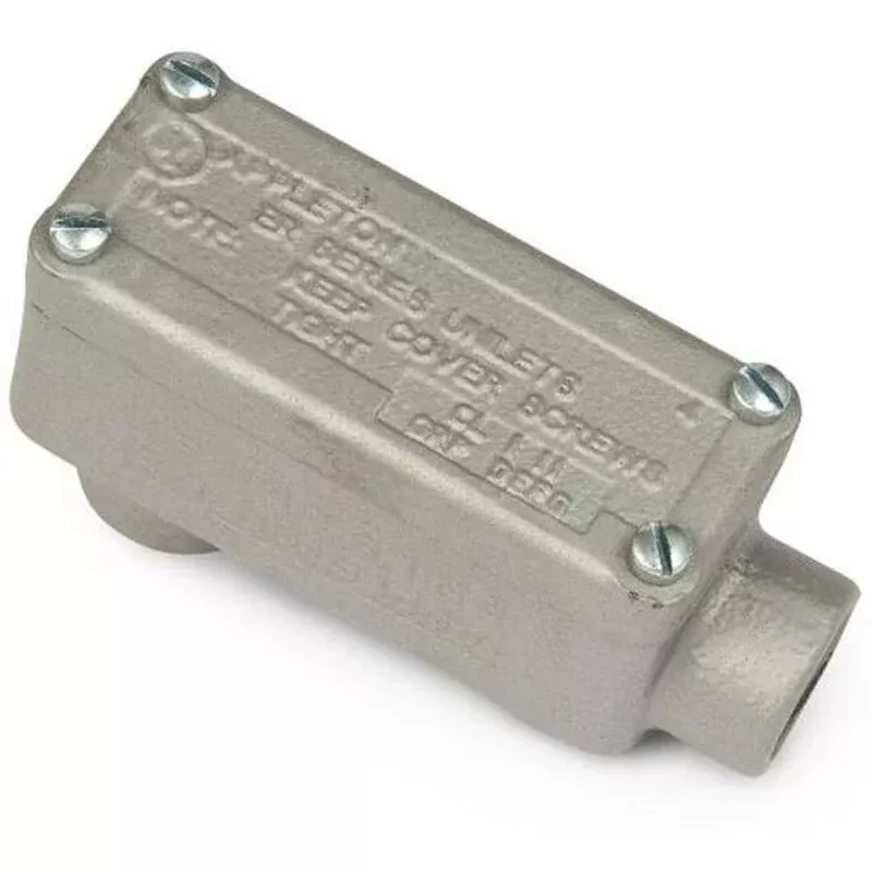 Explosion-Proof Conduit Body, Type: LB, 3/4″, Malleable Iron By Appleton ERLB75
