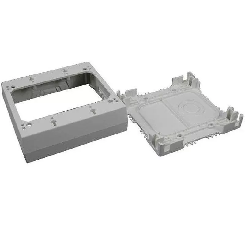 Extra Deep Device Box, 2-Gang, 2300 Series Raceway, Ivory By Wiremold 2344-2