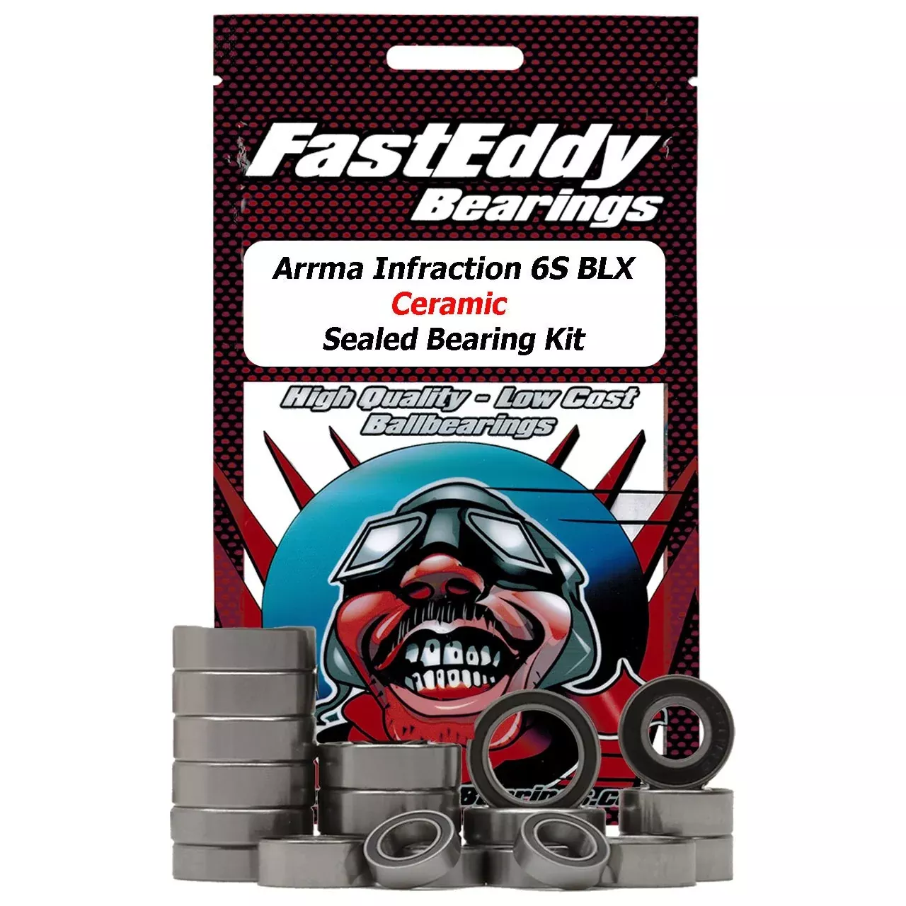 FASTEDDY Arrma Limitless 6S BLX Ceramic Sealed Bearing Kit