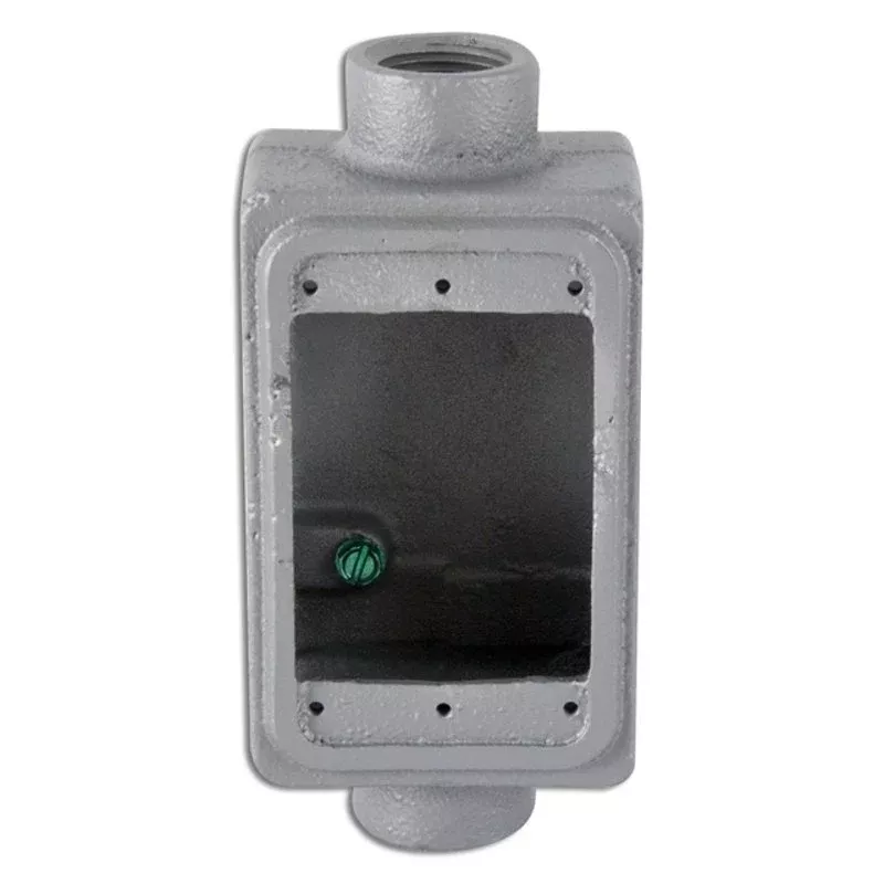 FDC Device Box, 1-Gang, 1/2″, Malleable Iron By Appleton APPFDC150