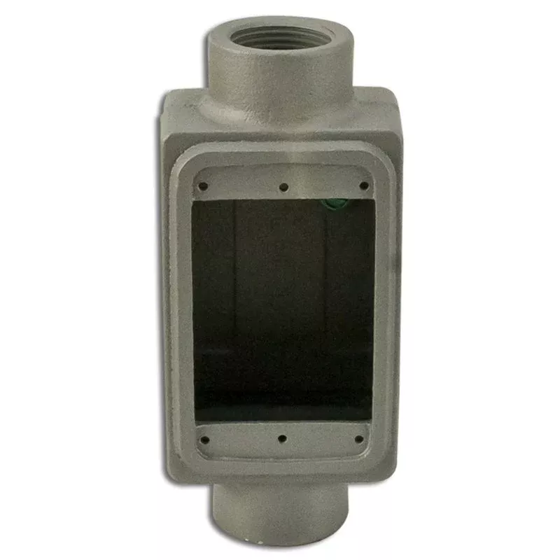 FDC Device Box, 1-Gang, 3/4″, Malleable Iron By Appleton APPFDC175