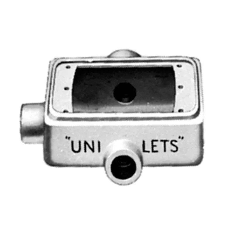 FDT Device Box, 1-Gang, 1″, Malleable Iron By Appleton FDT1100