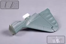 FMS 1400mm Zero MJ104-GRN Vertical Stabilizer