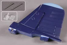 FMS 1700mm F4U SI103-Blue Vertical Stabilizer