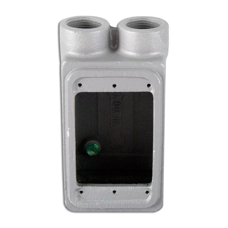FS Device Box, 1-Gang, Dead-End, Type FS, 3/4″, Malleable Iron By Appleton APPFSS175