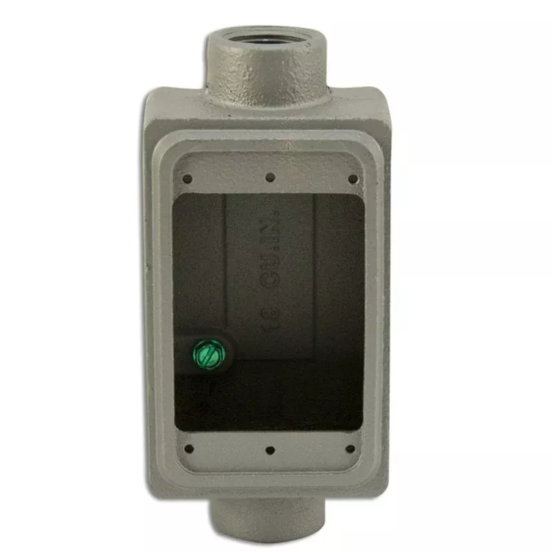 FST Device Box, 1-Gang, 3/4", Malleable Iron By Appleton FDC-1-75A