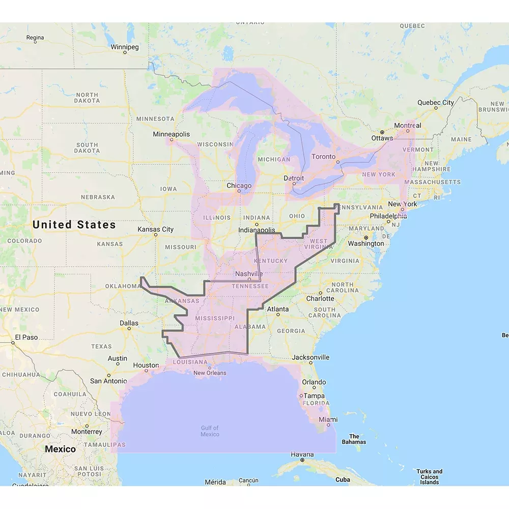 Furuno Gulf of Mexico, Great LakesRivers – Vector ChartStandard Resolution Satellite Photos f/Part of the Great Lakes – Unlock Code [MM3-VNA-023]
