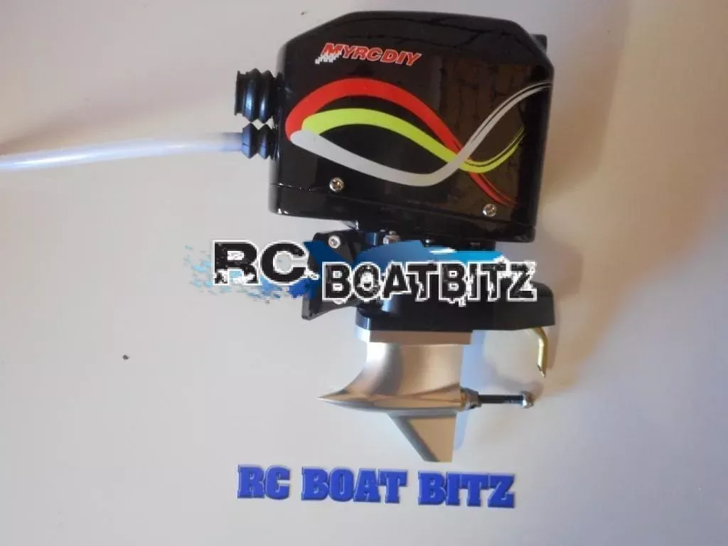 Geared outboard leg with motor B54210