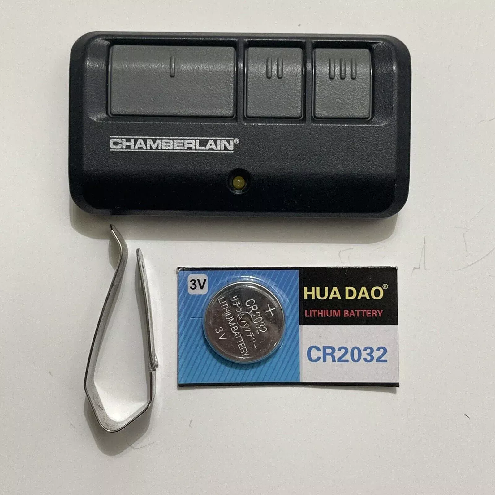 Genuine OEM Chamberlain Liftmaster 953ESTD 3 Button Garage Door Remote Control