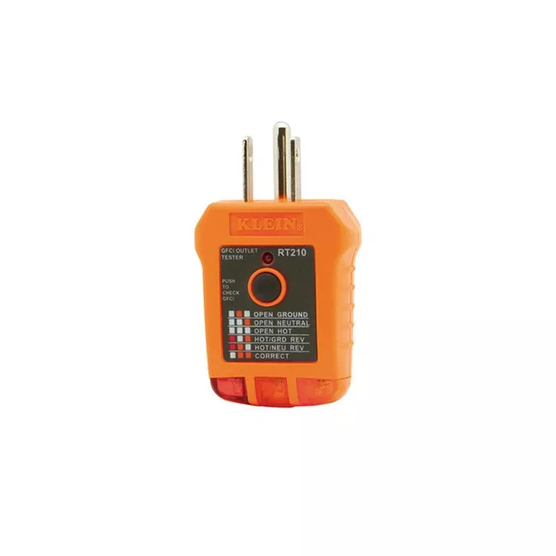 GFCI Receptacle Tester By Klein Tools RT210