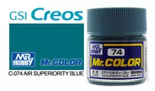 Gunze - C074 Mr Color Gloss Air Superiority Blue