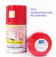 Gunze - SG12 Gundam Color Spray MS SazabiRed (Semi-Gloss)
