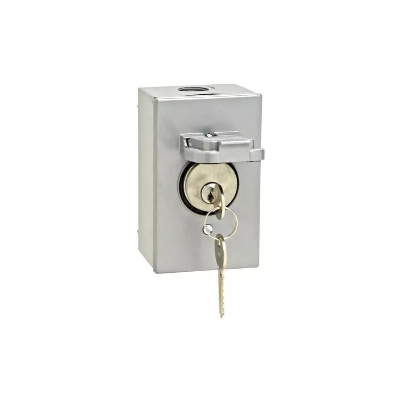 HBSX-1 Surface Key Switch w/ Cover in Single Gang