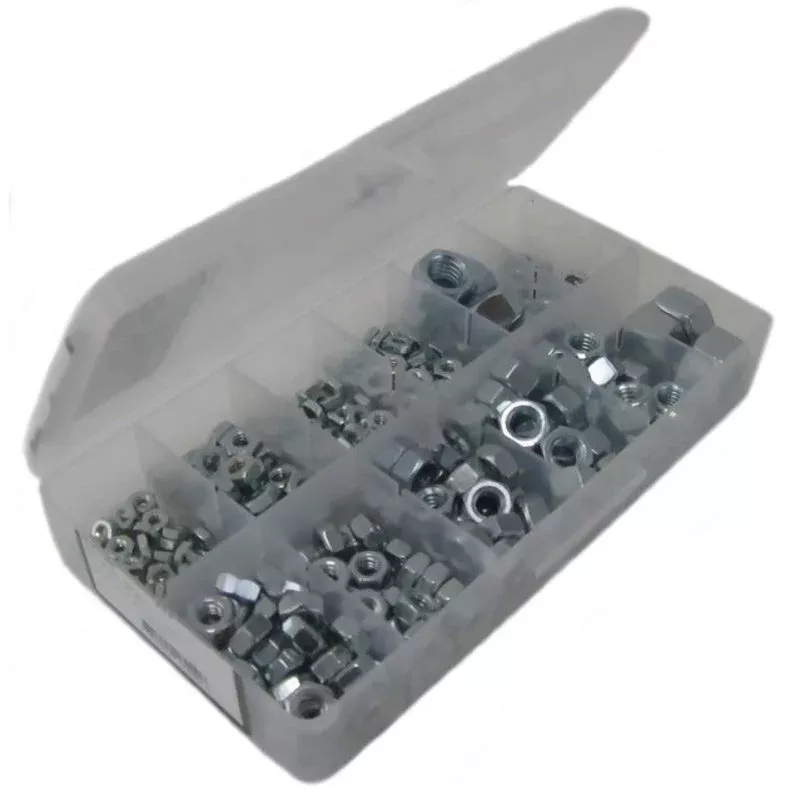 Hex Nut Kit, Assorted Sizes, 339 Nuts By Dottie 339