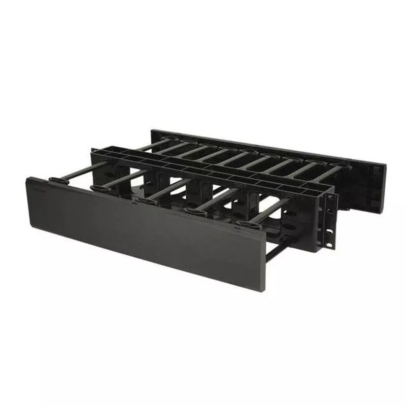 Horizontal Cable Manager, Double Sided, 19″ Mounting X 2 Rack Unit, Black By Ortronics DHMC2RU