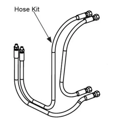 Hysecurity MX001113 Hose, 3/8 inch, HydraLift, HydraSwing, SlideDriver M
