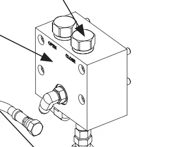 Hysecurity MX001128 Manifold, Flow Control, SwingRiser Twin