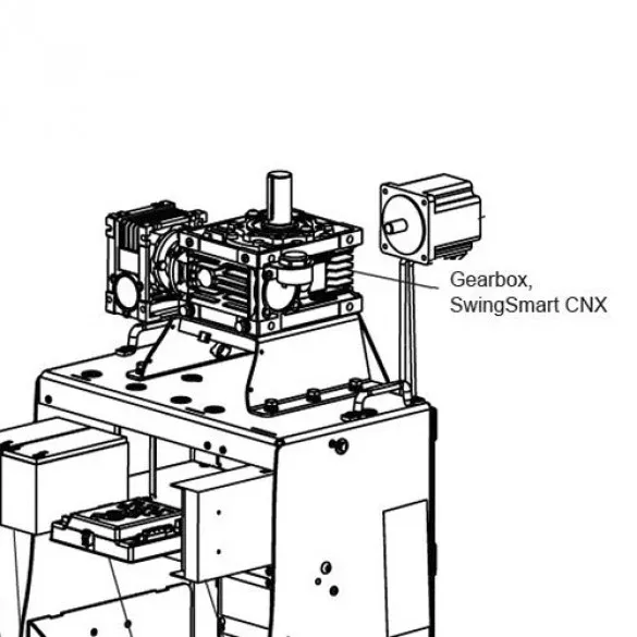 Hysecurity MX4624 Top Gearbox