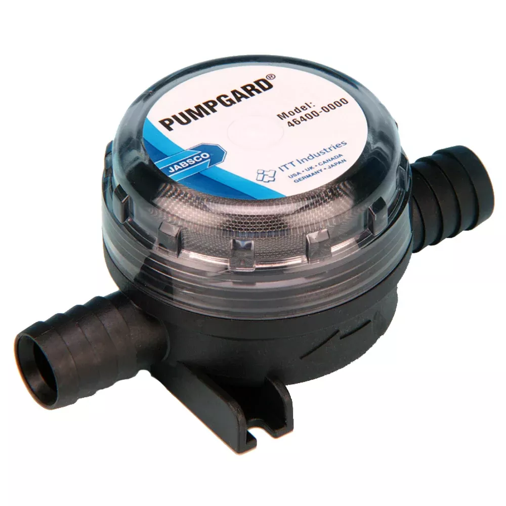 Jabsco Pumpgard In-Line Strainer 3/4″ Barb (Low Profile) [46400-0000]