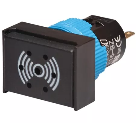 Kacon K16-BZ 16 mm Buzzer, Rectangle, Continuous, 24V