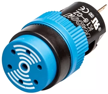 Kacon K16-CZ 16 mm Buzzer, Round, Continuous, 24V