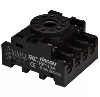 Kacon KF113A 11 Pin Octal Socket for HR707N-3PL Relays