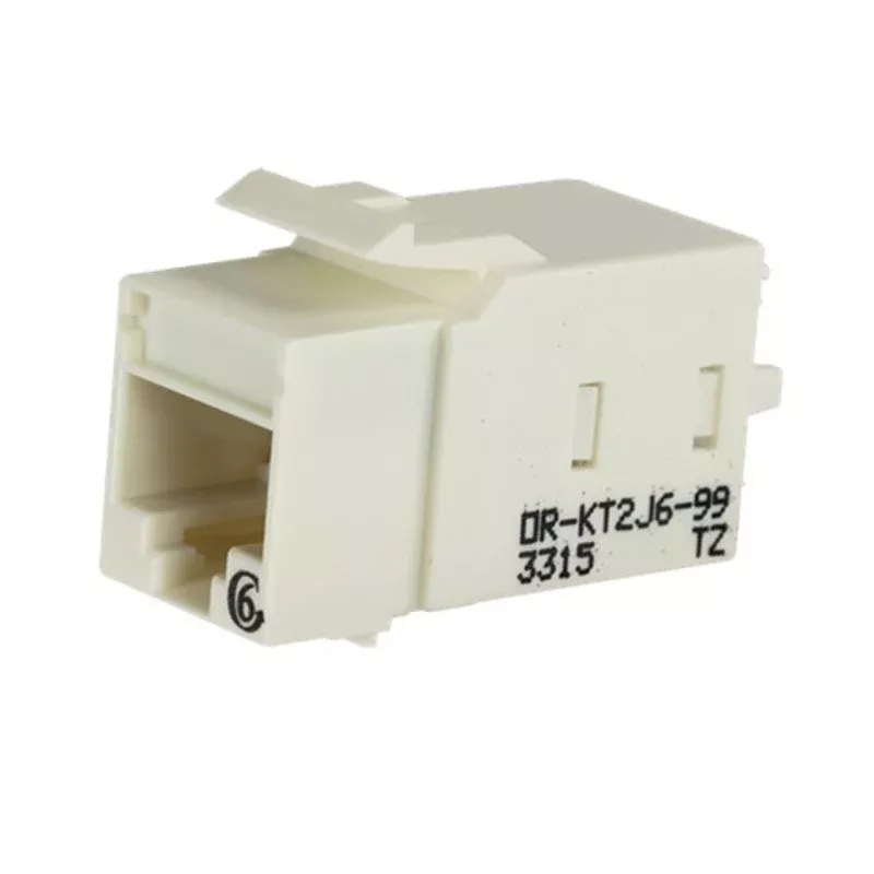 KT2 KEYSTONE CAT6 JACK WHITE By Ortronics KT2J6-88