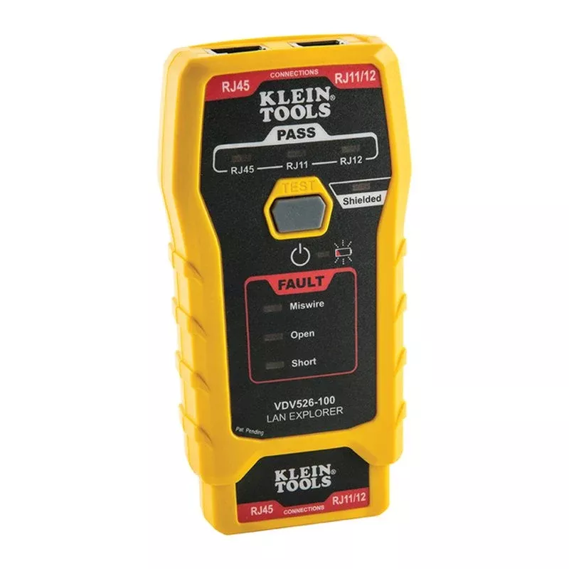 LAN Explorer™ Data Cable Tester with Remote By Klein Tools VDV526-100