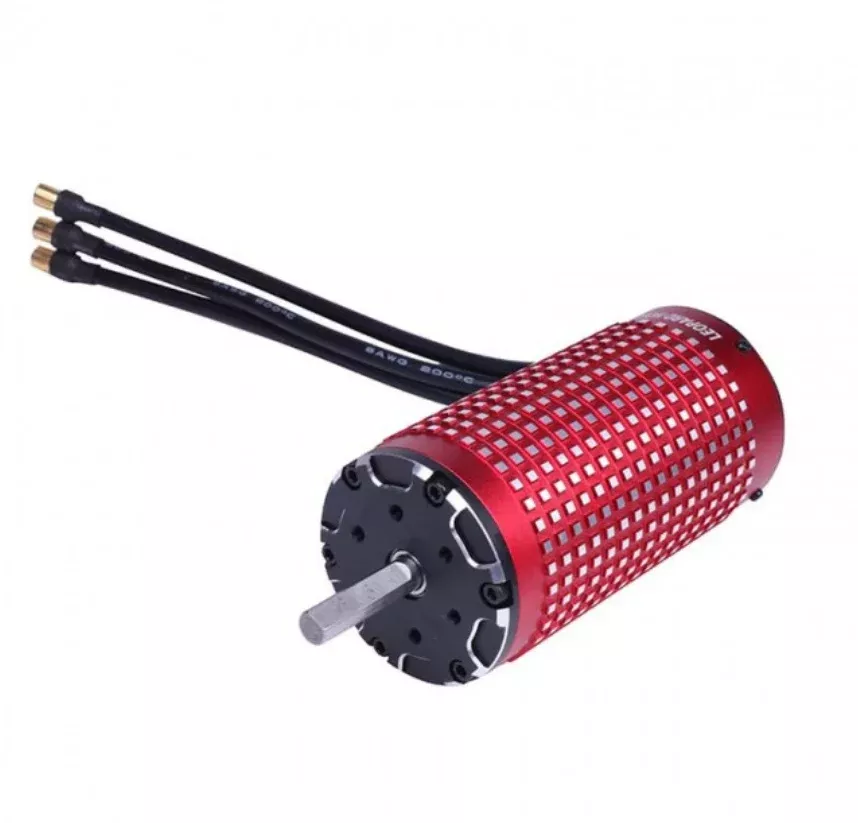 Leopard 58113 V2, 4-Pole Brushless Sensorless Motor For 1/5 Scale – 1050KV