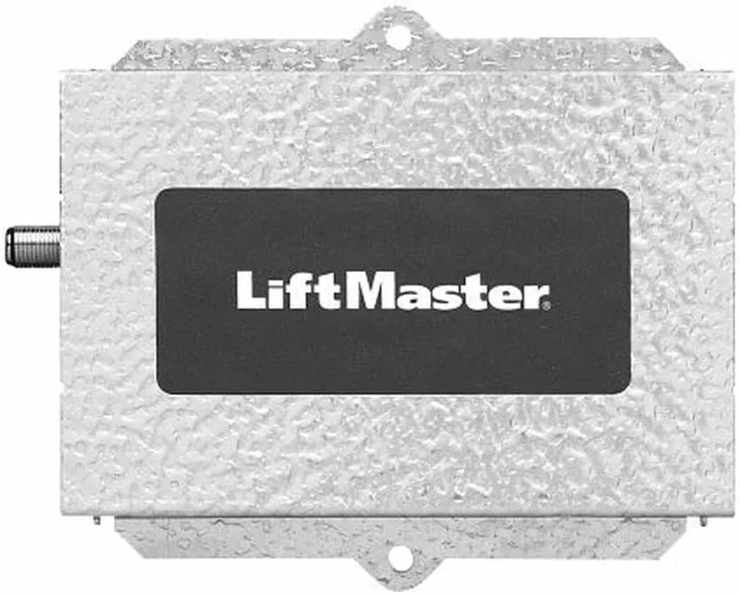 LiftMaster/Chamberlain Replacement Part – 412HM Security Plus 390MHz Universal Coaxial Receiver with 8″ Whip Antenna