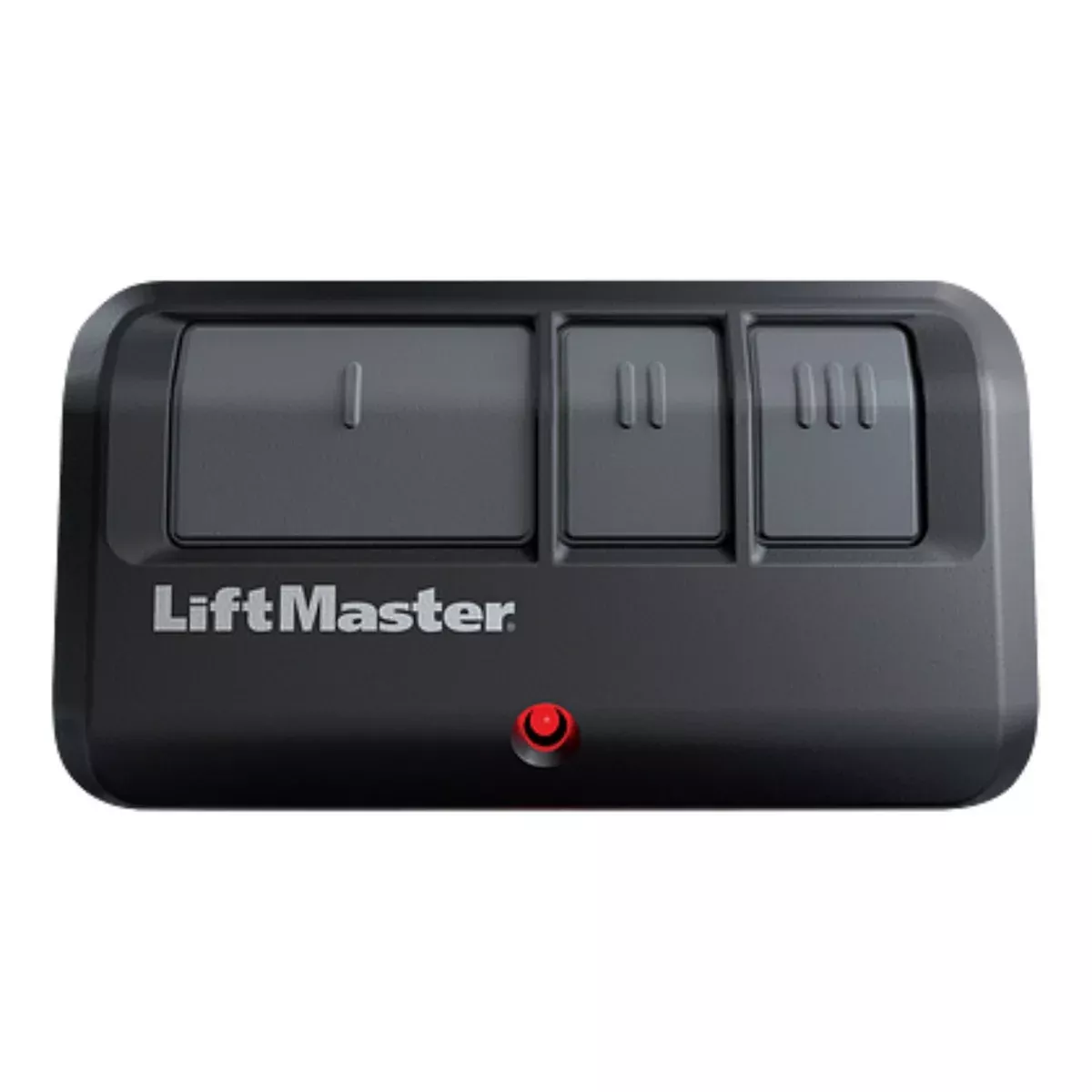 Liftmaster/Chamberlain Replacement Part – 893MAXMC 3 Button Visor Remote Control with Visor Clip and MyQ Technology