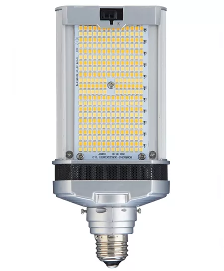 Light Efficient Design LED-8088E345D-G4 50W Wall Pack Light, 3000K 4000K 5000K, 120/277V, Edison Base