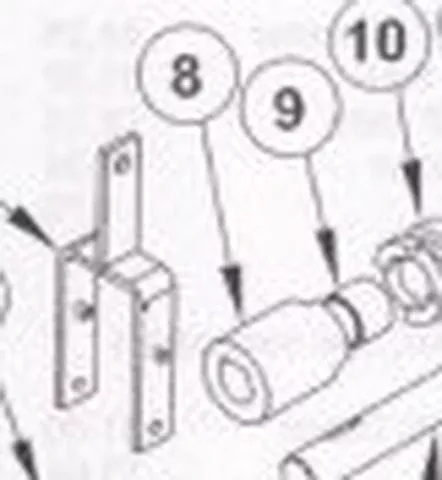 Linear 2100-783 Reducer Coupler, with Oilite Bushing