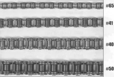 Linear 2200-202 Drive Chain - #40 Roller Chain (per ft)