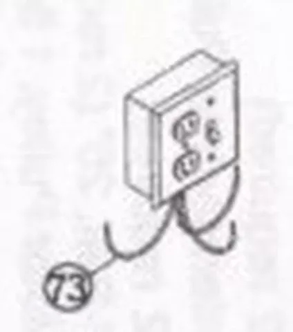 Linear 2510-252-F Power On/Off Disconnect Box, 230VAC