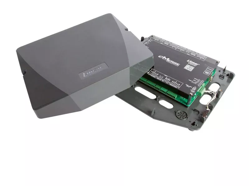 Linear eMerge Essential 4-Door Access Control Platform w/ Plastic Enclosure – ES-4C