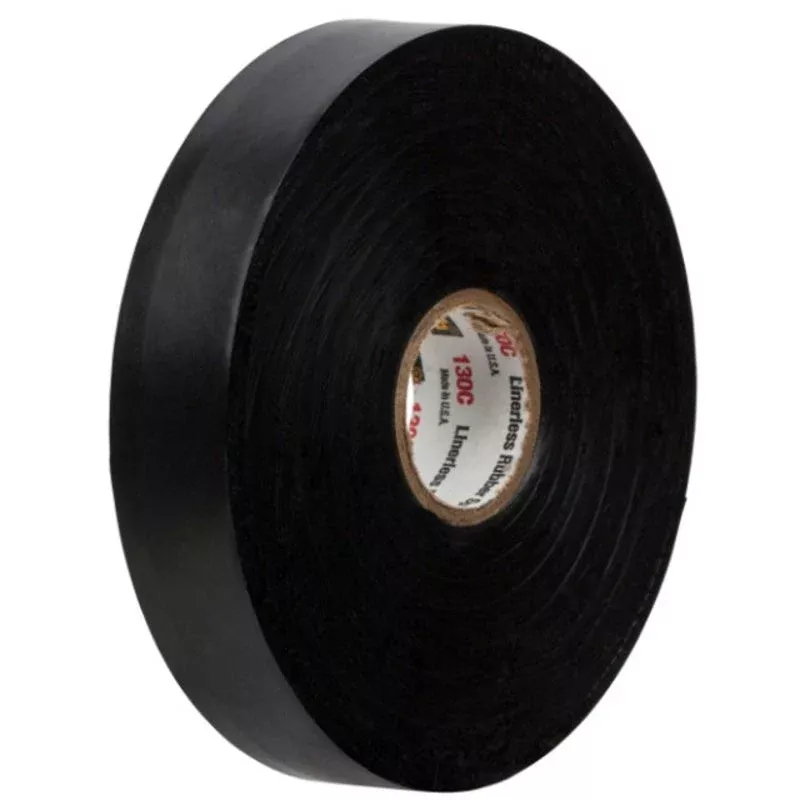 Linerless Rubber Splicing Tape, 3/4″ x 30′ By 3M 130C-3/4x30FT