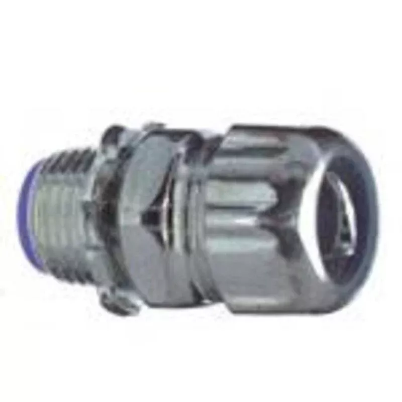 Liquidtight Connector, Straight, 1/2", Insulated, Steel By Thomas & Betts 5332