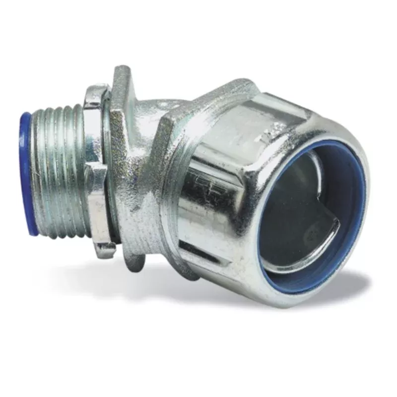 Liquidtight, Insulated, 45°, 1", Malleable Iron By Thomas & Betts 5344