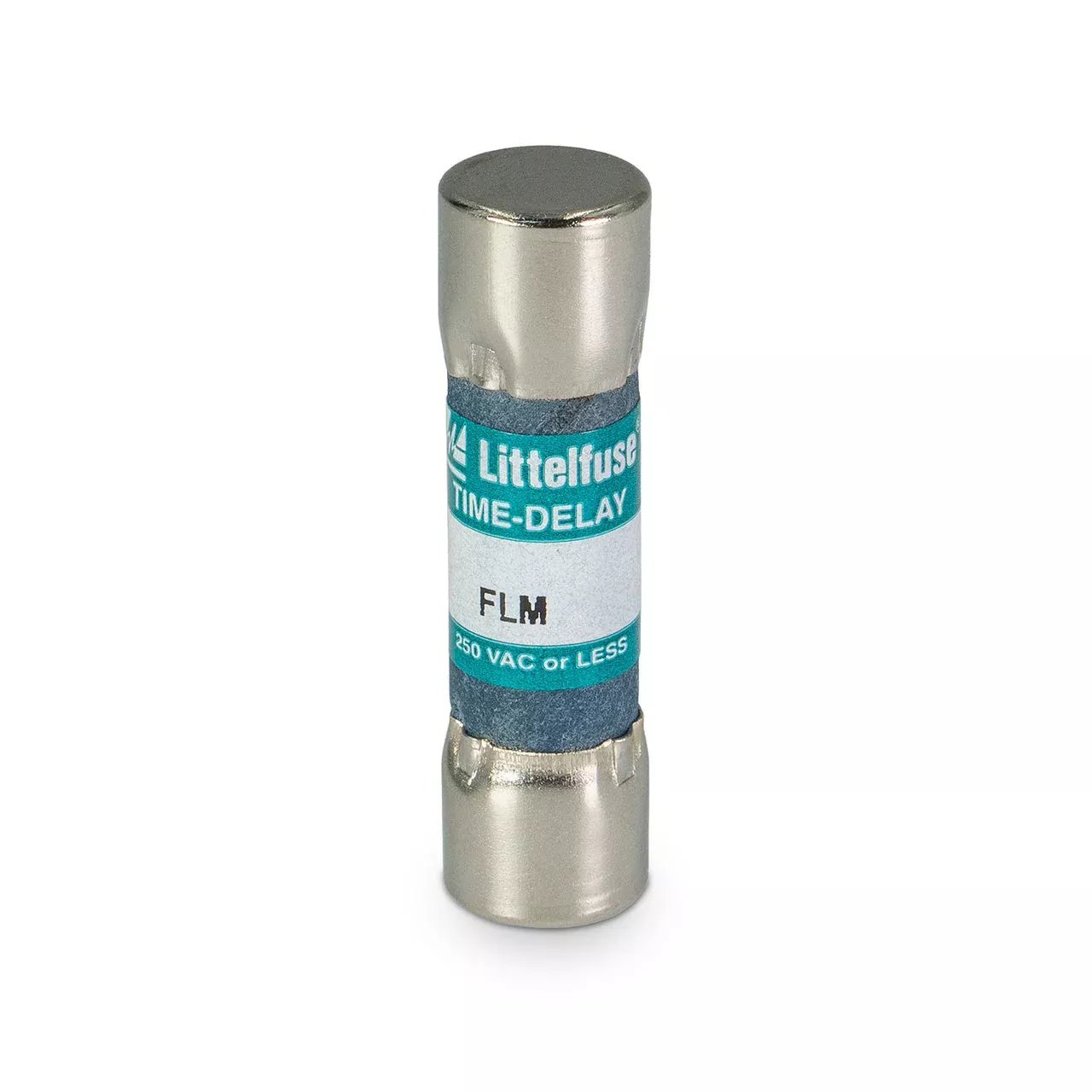 Littelfuse FLM 2.8A Midget Fuses, Time Delay, 250Vac/125Vdc, FLM02.8