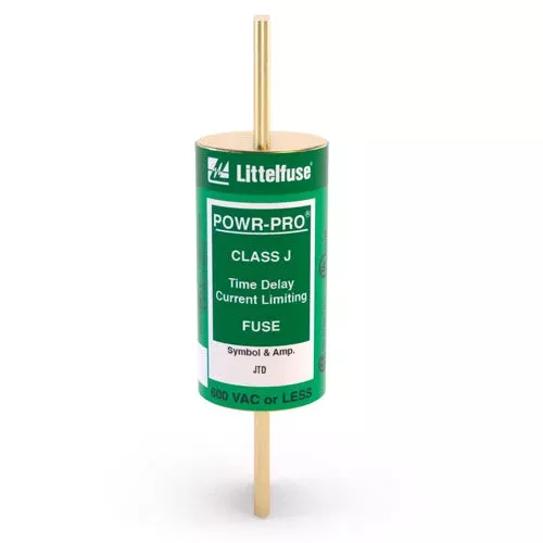Littelfuse JTD 125A Class J Fuse, Time Delay, 600Vac/500Vdc, JTD125