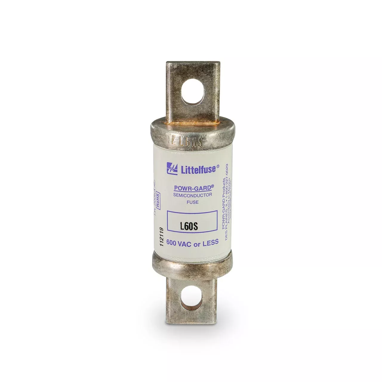 Littelfuse L60S 40A Semiconductor Fuses, Very Fast-Acting, 600Vac, L60S040