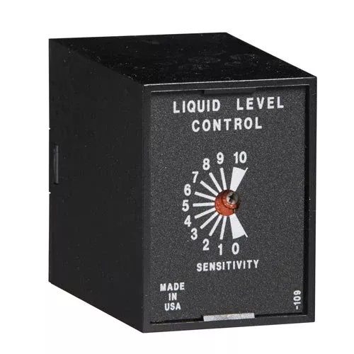 Littelfuse LLC44B2A, LLC4 Series, Octal Plug-In Liquid Level Control Constant Level SPDT, 120VAC, Fill Operation, 2s Time Delay