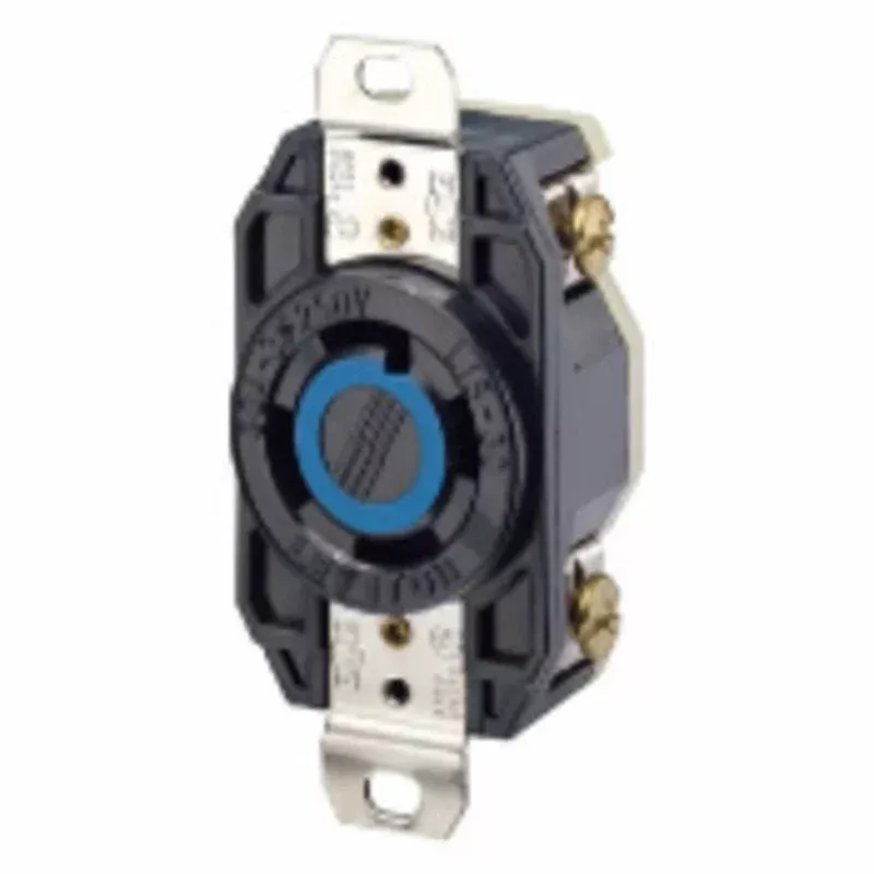 Locking Receptacle, 30A, 3PH 250V, L15-30R, 3P4W By Leviton 2720