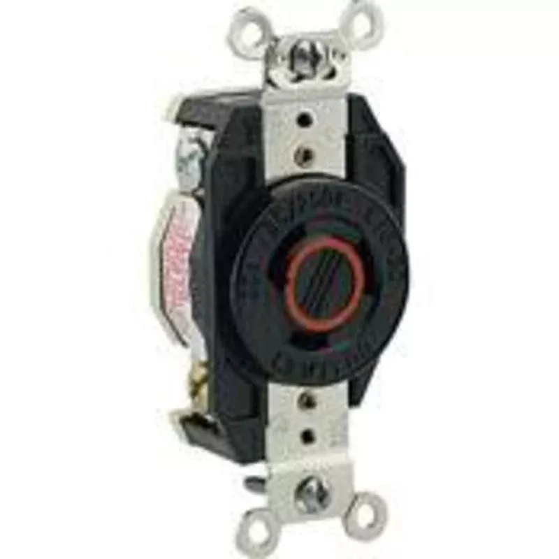 Locking Single Receptacle, 20A, 3PH 480V, 3P3W By Leviton 2380