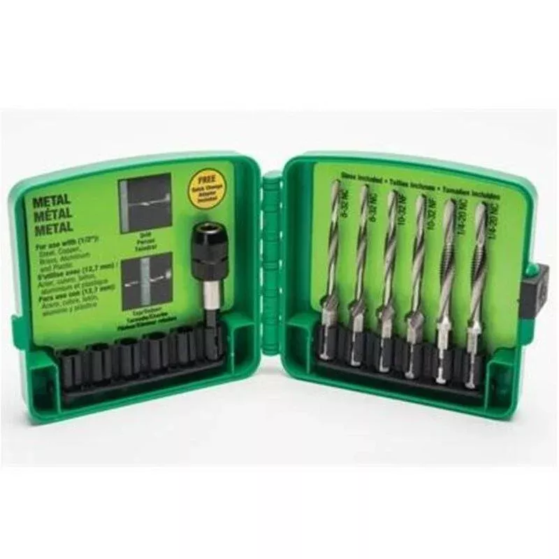 Long Drill/Tap Kit By Greenlee LDTAPKIT