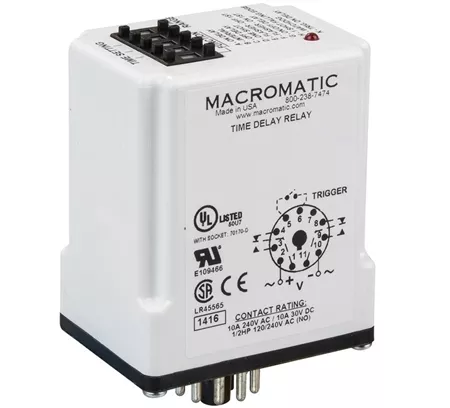 Macromatic TD-78121 Multi-Function 240V Programmable Time Delay Relay