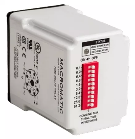 Macromatic TD-80526-42 10 - 10230 Sec Interval On 12V Time Delay Relay