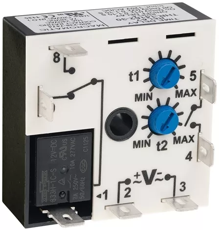 Macromatic THR-16561-31 Encapsulated Time Delay Relay, Delayed Interval, 240V, 1-100 Sec