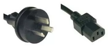 Mega Electronics 196-000 China Power Cord, 2.5M, RVV3X1.0